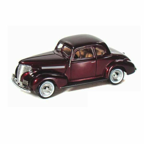 MET.AUTO 1:24 1939 CHEVROLET COUPE 