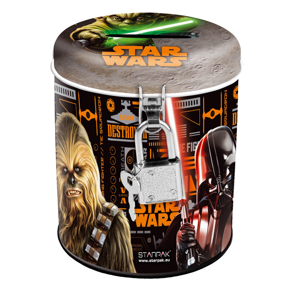 KASICA ZA NOVAC OKRUGLA STAR WARS 342813