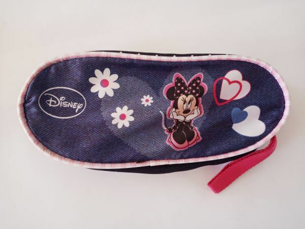 PENCIL CASE ROUND MINNIE 01443 