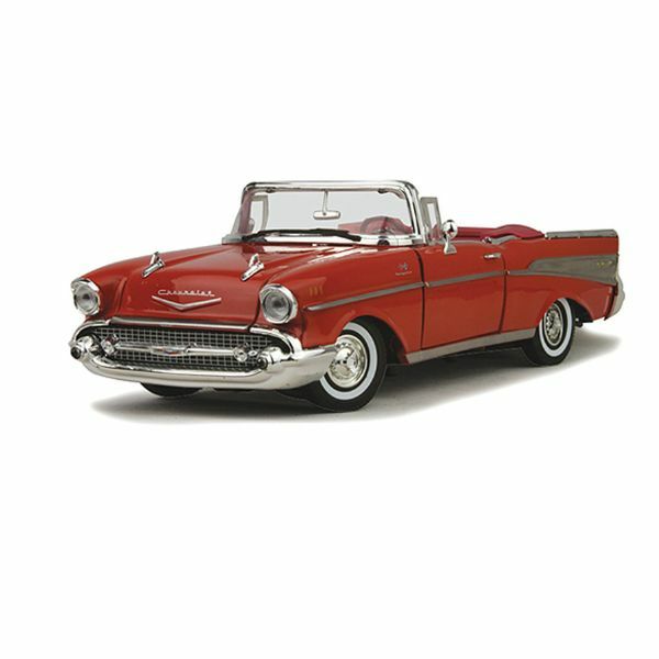 MET.AUTO 1:18 1957 CHEVY BEL AIR 