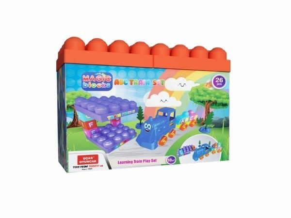 MAGICNE KOCKE VOZ 26 PCS