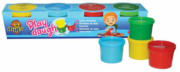 PLAY DOUGH MILLA 4/1 4*150gr