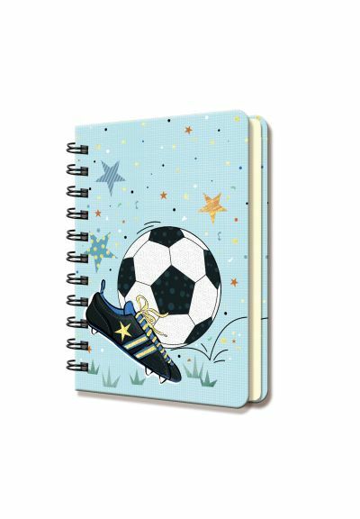 NOTES FOOTBALL SPIRALA A6 60L SD641948