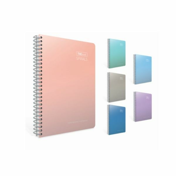 SVESKA SPIRALA THE BOOK SPIRALS 17*24 B5 D 140L 5518