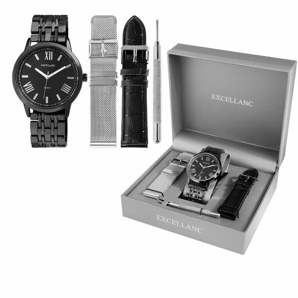 MUSKI EXCELLANC POKLON SET- CRNI