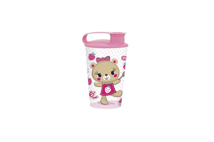 CASA SA POKLOPCEM 340CC PINK TEDDY