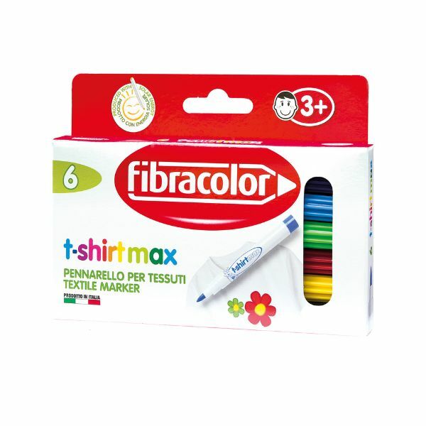 FLOMASTERI ZA TEKSTIL 6/1 FIBRACOLOR 10565TS006SE