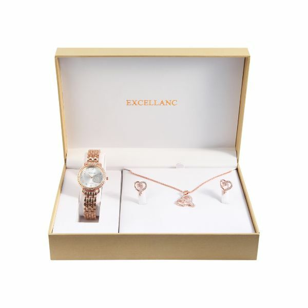 ZENSKI EXCELLANC POKLON SET- ZLATNE BOJE