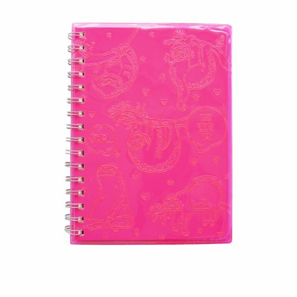 NOTES NEON PINK PVC 80L 80G SM23-NT009-02