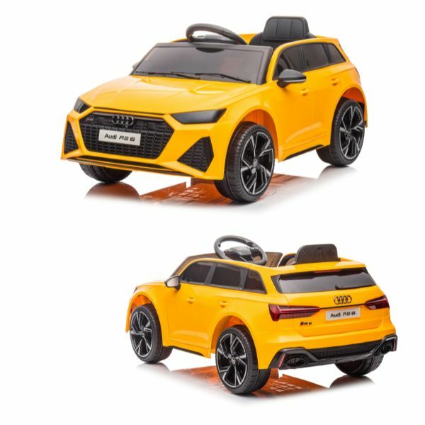 AUTO NA AKUMULATOR AUDI RS6 ZUTI R/C BRD-2118 12V4.5AH*1+2motor