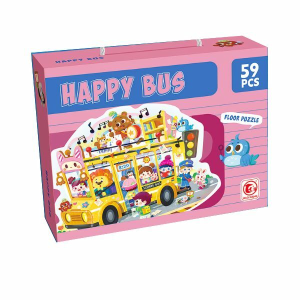 PODNE PUZZLE 59PCS AUTOBUS 88733