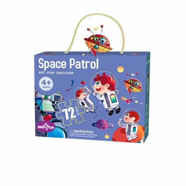 PUZZLE 72PCS SPACE PATROL 88609