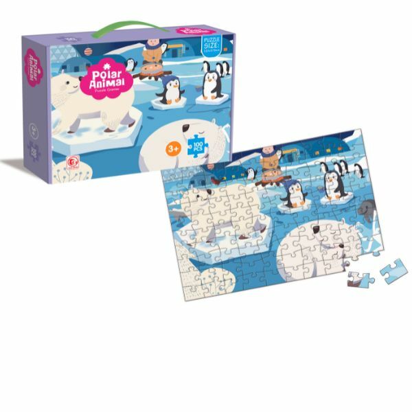 PUZZLE 100PCS POLARNE ZIVOTINJE 88281