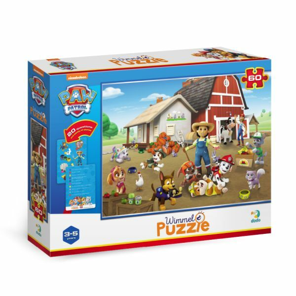 PUZZLE 60 PCS PATROLNE SAPE NA FARMI