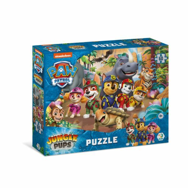 PUZZLE 60 PCS PATROLNE SAPE U DZUNGLI