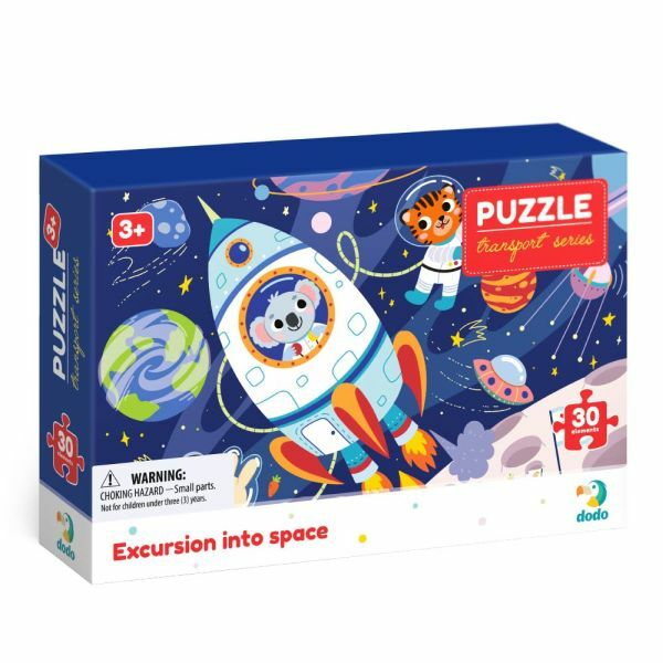 PUZZLE 30 PCS EKSKURZIJA U SVEMIRU