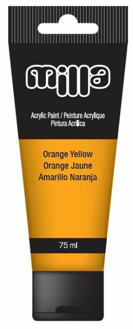 AKRILNA BOJA 75ML ORANGE YELLOW