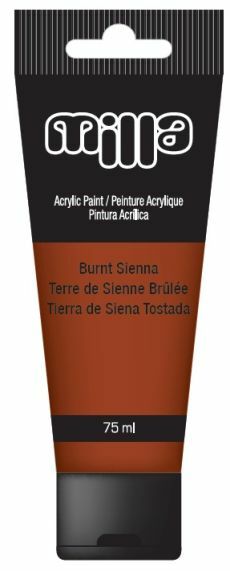 AKRILNA BOJA 75ML BURNT SIENNA