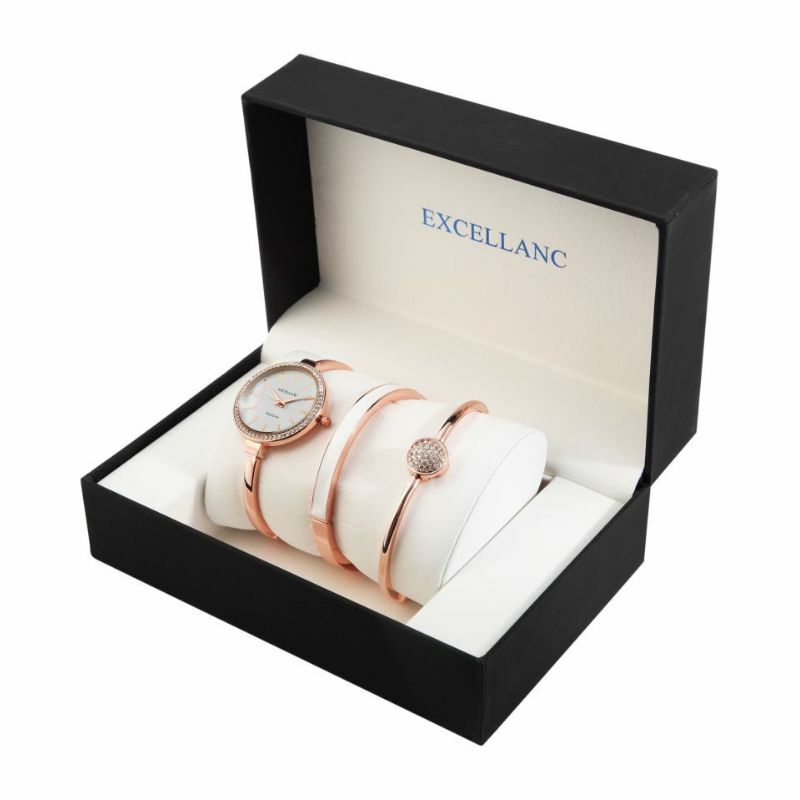 ZENSKI EXCELLANC POKLON SET- ROZE/ZLATNE BOJE 1800200-005