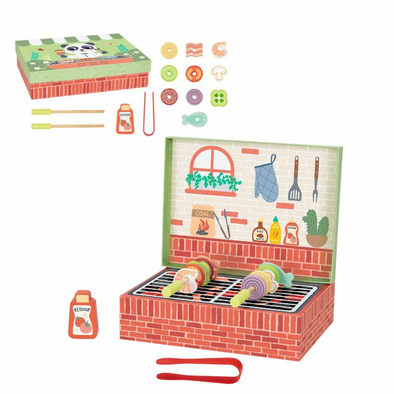 DRVENA IGRACKA SET ZA ROSTILJ HP064