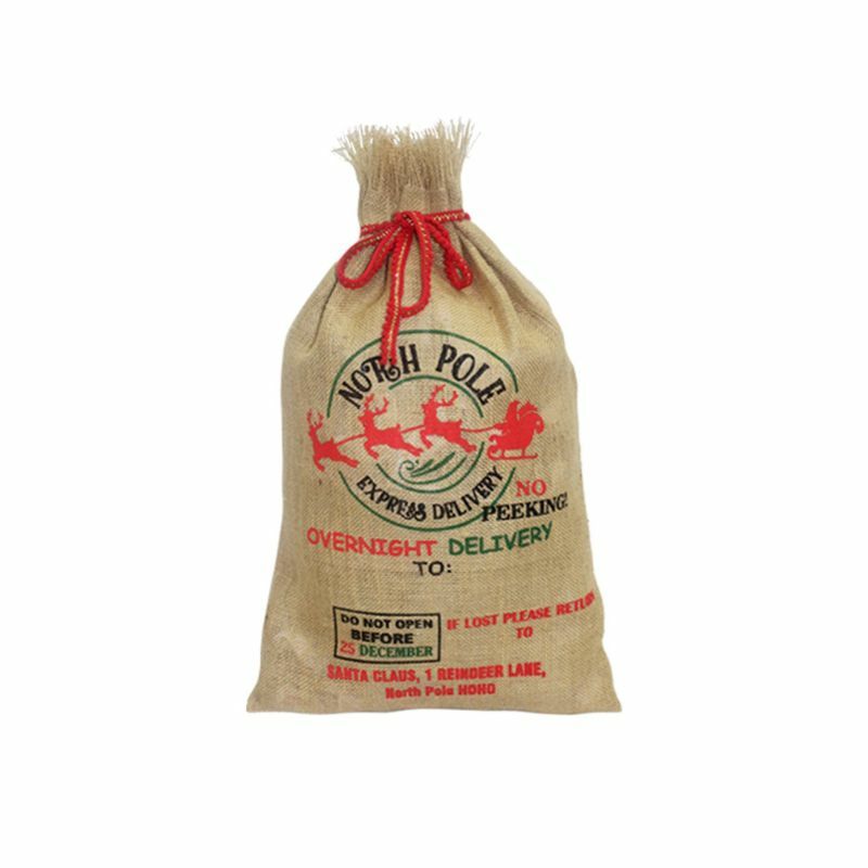 NOVOGODISNJI DZAK OD JUTE 12611 65x39cm