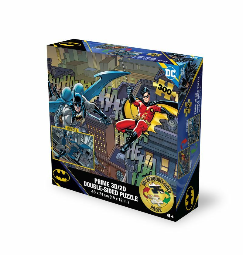 PUZZLE 3D 300 PCS DC COMICS BATMAN 46x31cm 37580