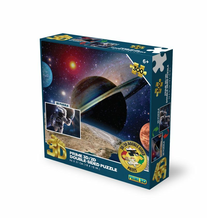 PUZZLE 3D 300 PCS SPACE 46x31cm 37598