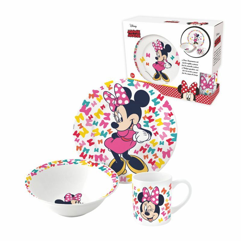 KERAMICKI SET ZA UZINU 3 PCS MINNIE 88105