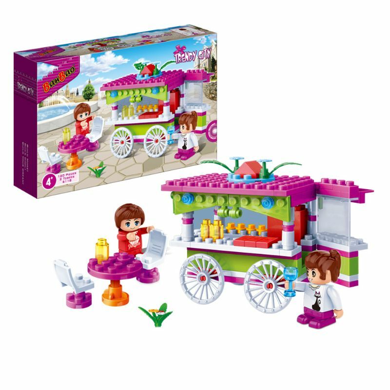 KOCKE TRENDY CITY 120pcs 6118