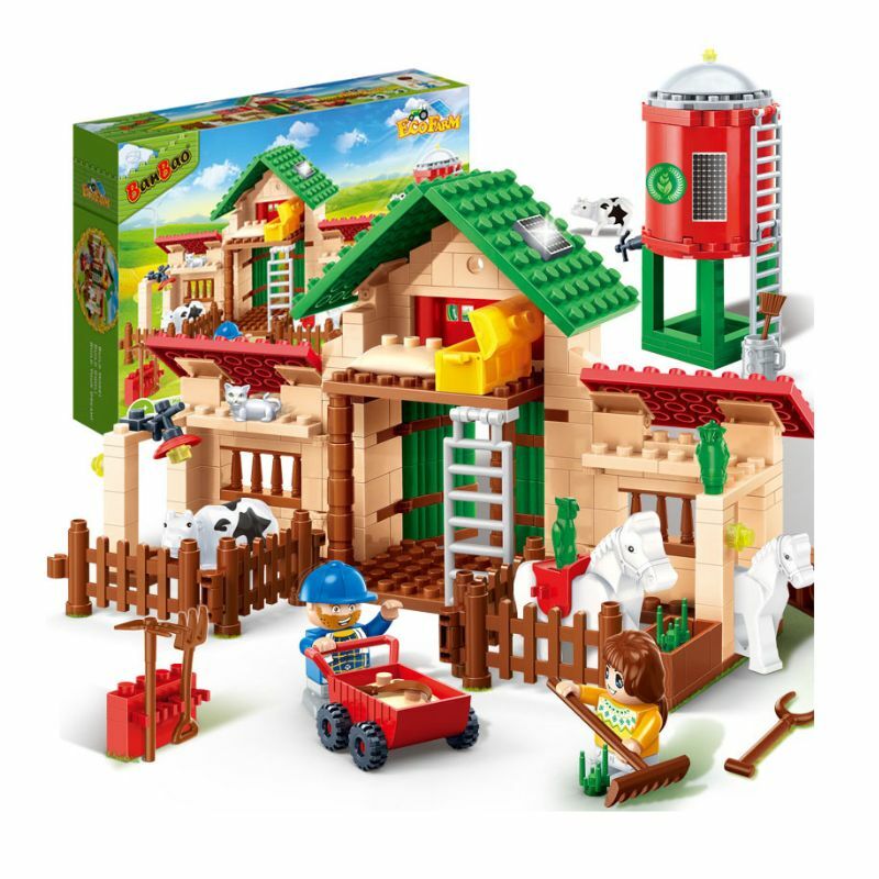 KOCKE ECO FARM 328pcs 8580