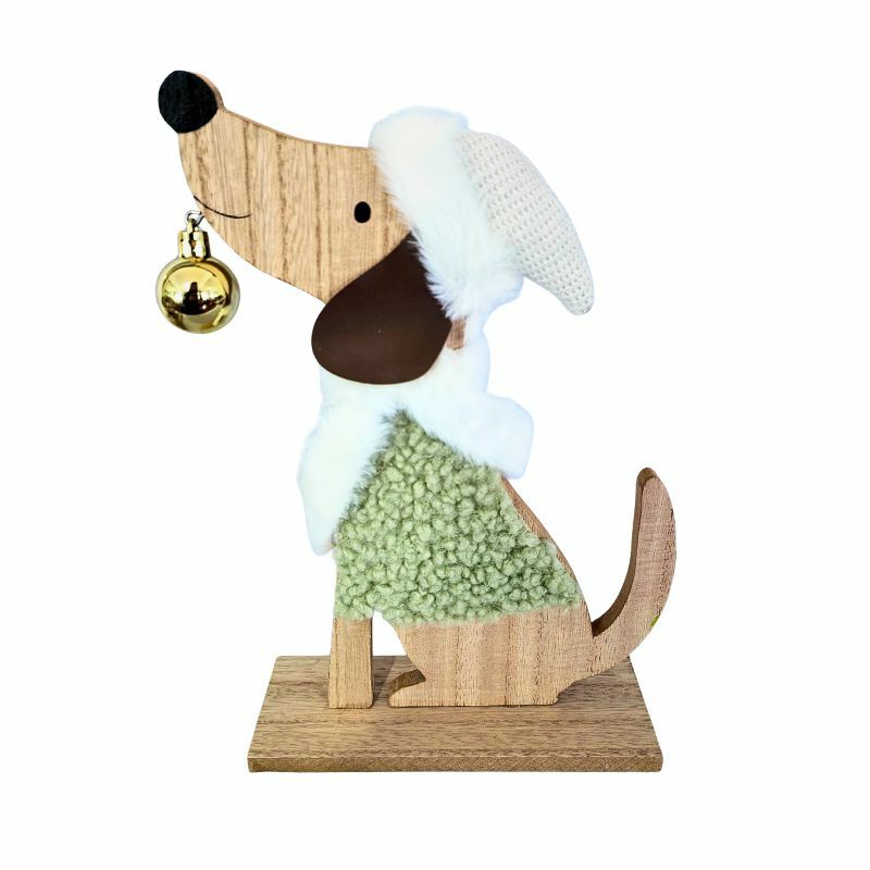 DRVENI NOVOGODISNJI UKRAS KUCA 24XD36632L-90