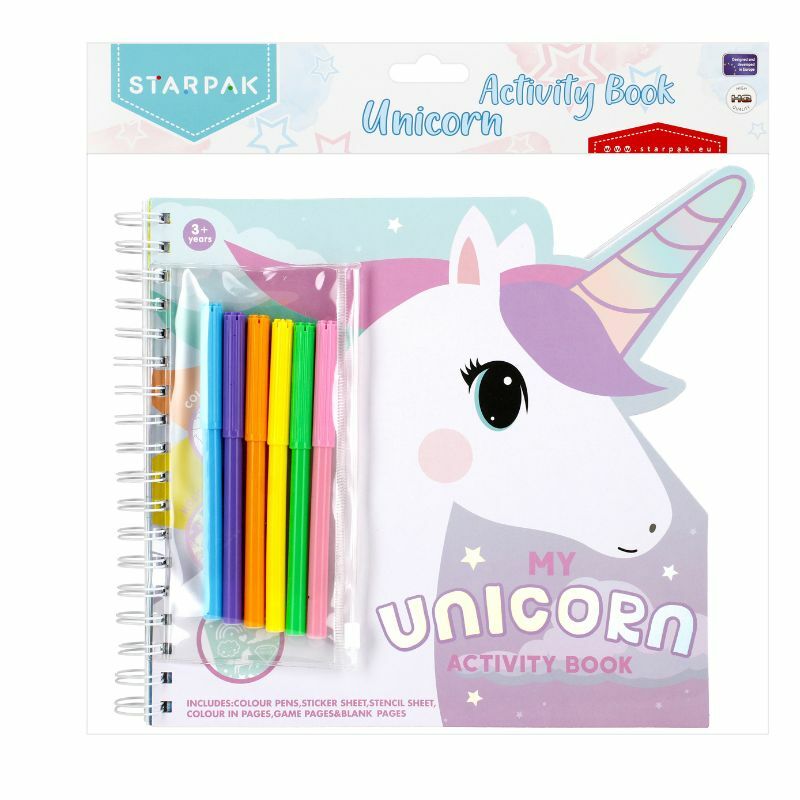 BOJANKA SA FLOMASTERIMA UNICORN 497702