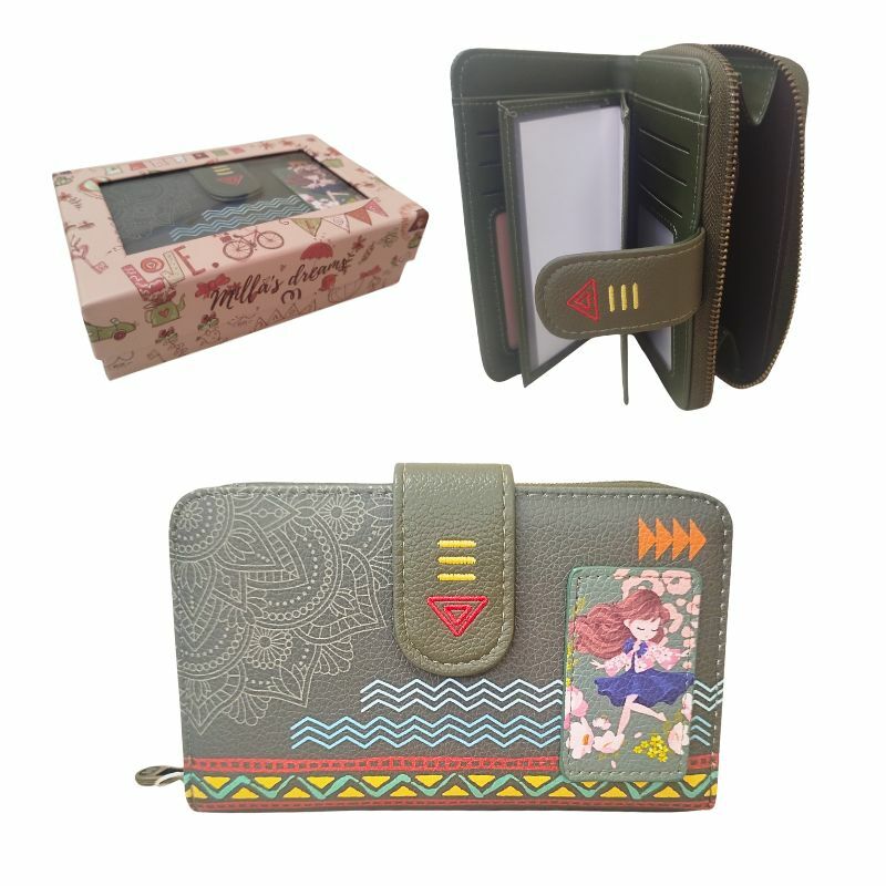 ZENSKI NOVCANIK 2 ZELENI