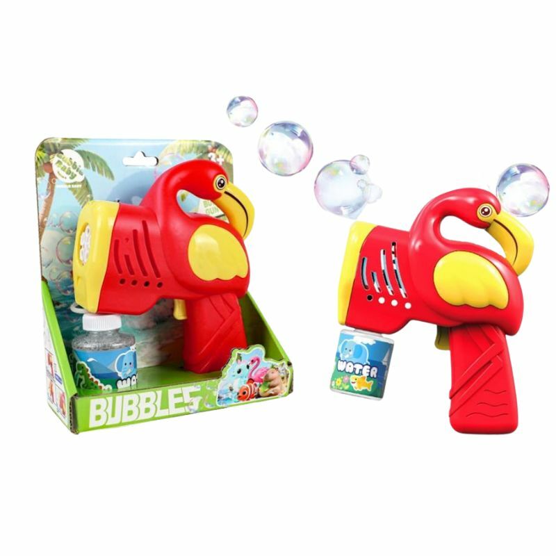 PISTOLJ U OBLIKU FLAMINGA SA BALONCICIMA 45556