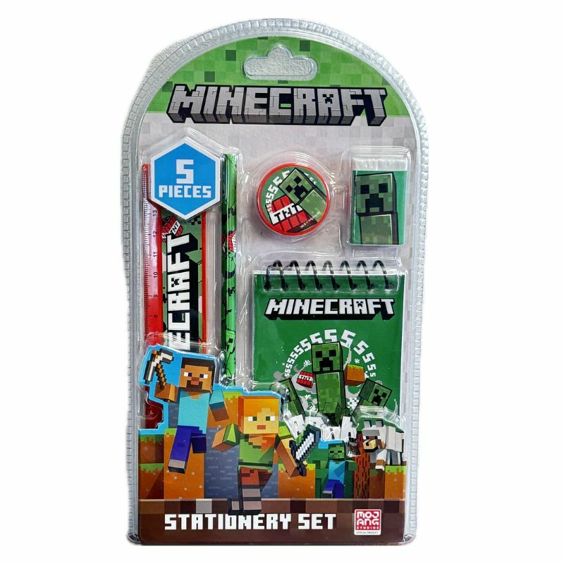 MINECRAFT SET 5 PCS MC00038