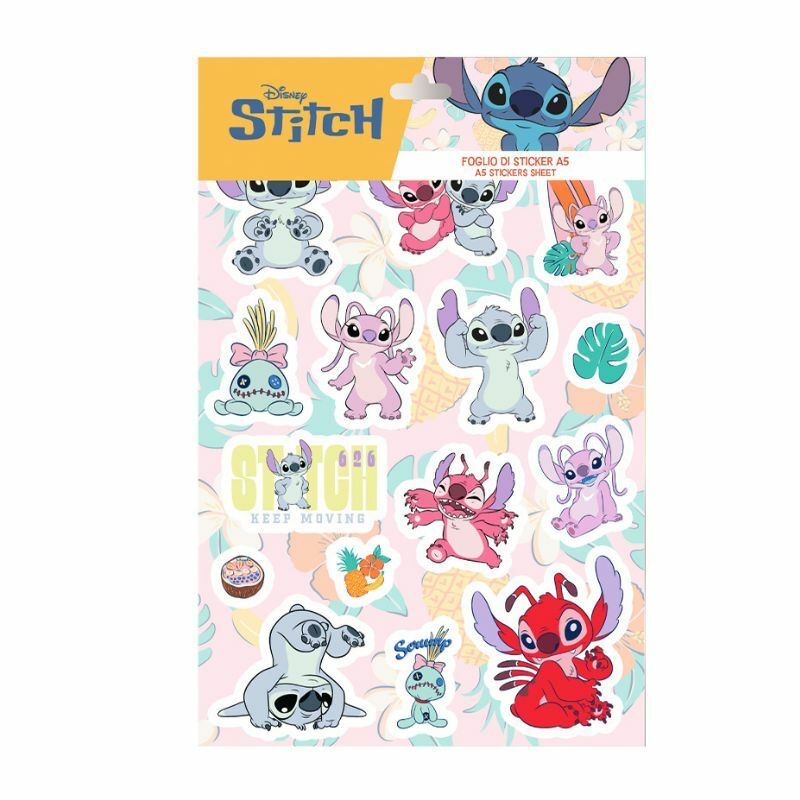 SET STIKERA A5 STITCH LST1377