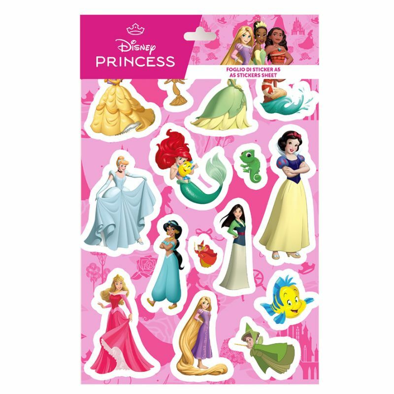 SET STIKER A5 PRINCESS PR1377