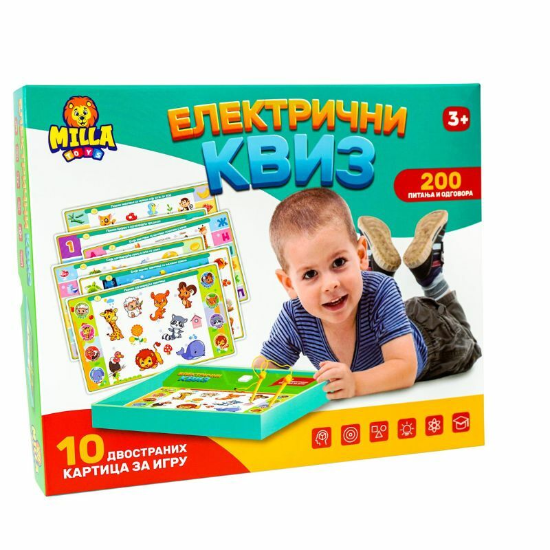 ELEKTRICNI KVIZ MILLA TOYS 