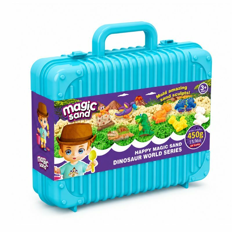 MAGICNI PESAK DINO U KOFERCETU 16PCS