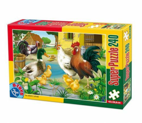 SUPER PUZZLE  240PCS ANIMALS 01