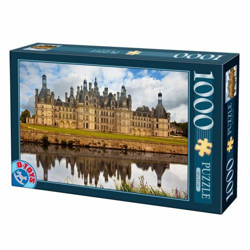 PUZZLE 1000PCS FRENCH CASTLES 01