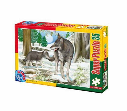 SUPER PUZZLE 35PCS ANIMALS 03