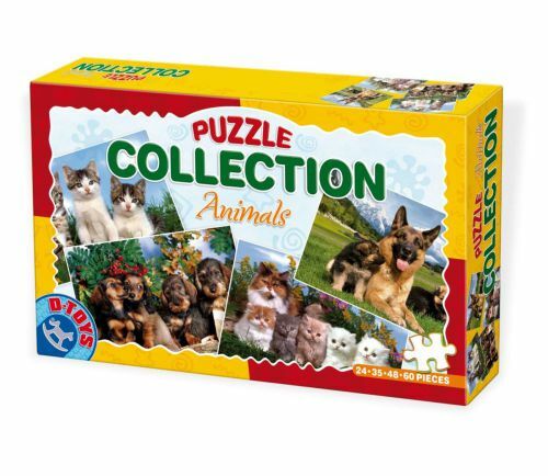 PUZZLE COLLECTION 4/1 ANIMALS 02