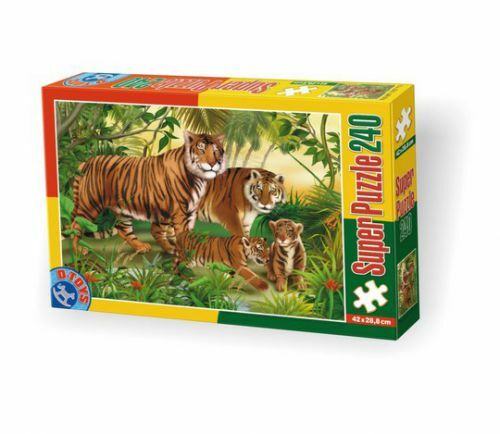 SUPER PUZZLE  240PCS ANIMALS 04