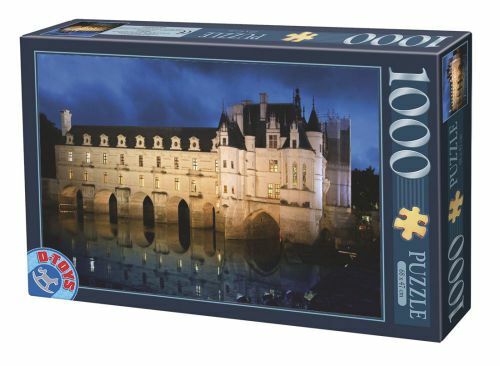 PUZZLE 1000PCS FRENCH CASTLES 03